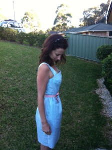 Colette Hazel, size 0. Hello! there is a huge gape at front