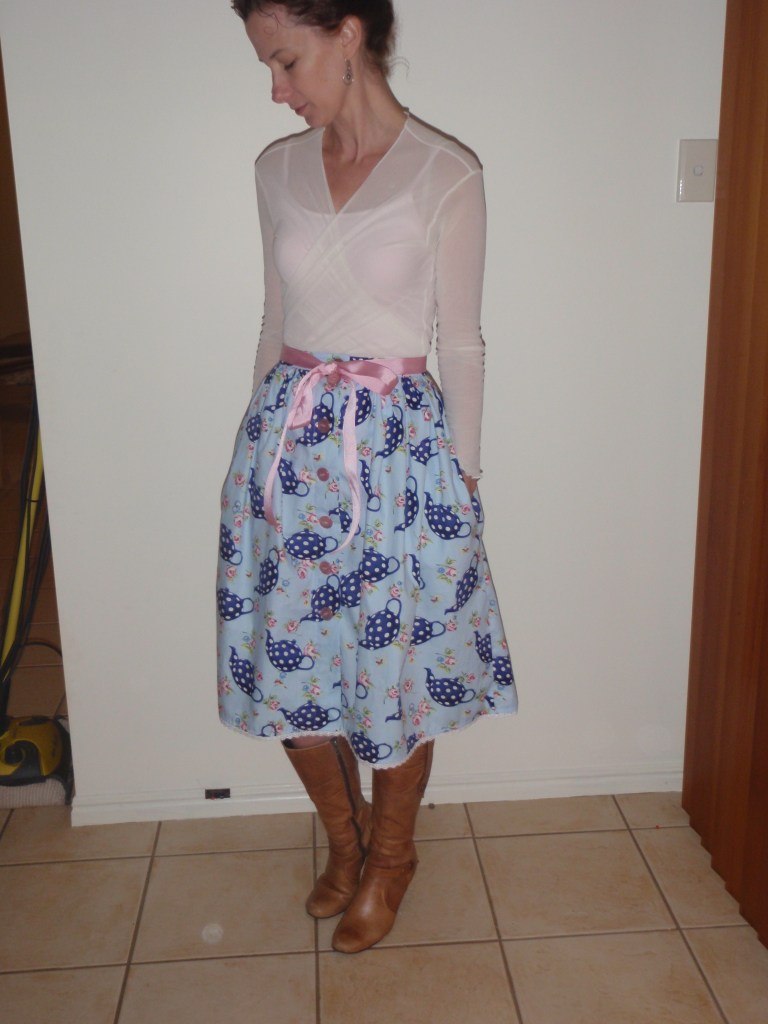 Tilly's Picnic Blanket Skirt - my Tea Party Skirt