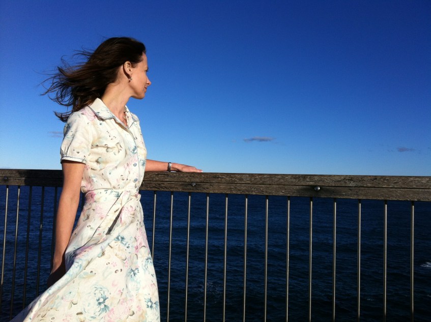 Simplicity 1880 shirt dress - windswept and finished!