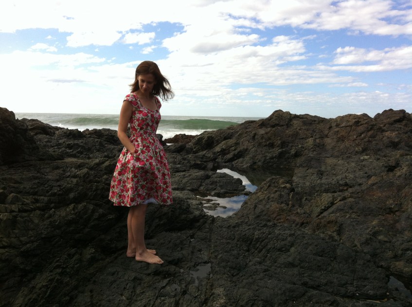 Sewaholic Cambie: View B, the hem and lining