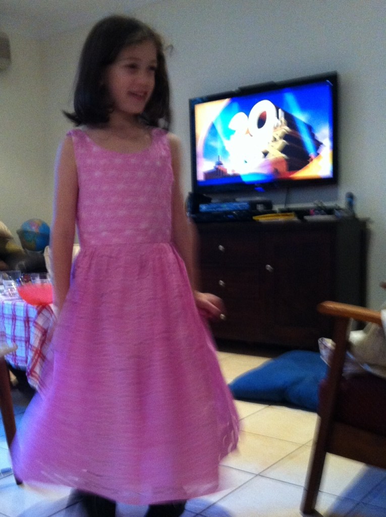 Spinning around - confirmation dress