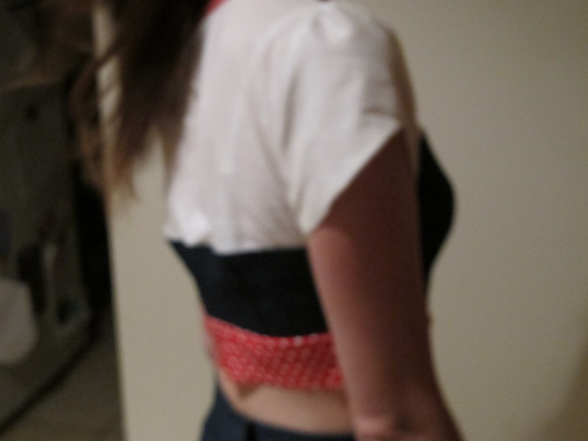 Colette Macaron Muslin bodice - side view