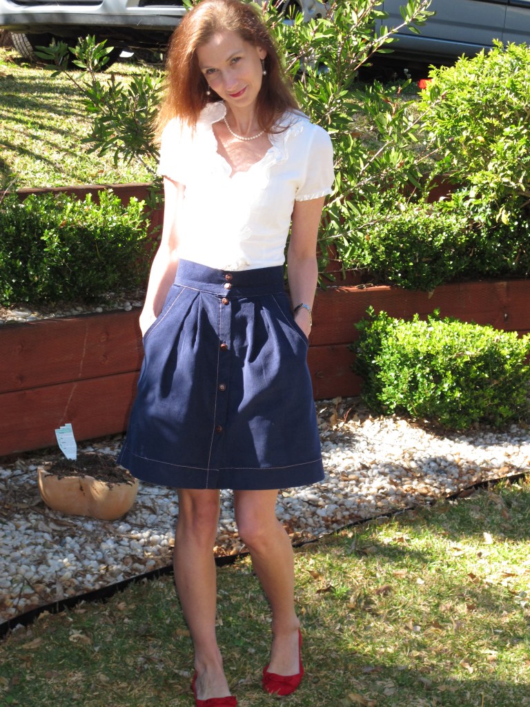 Megan Neilson's Kelly Skirt - back view