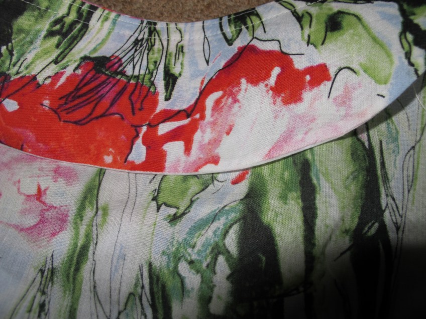 Sewaholic Alma - neat back facing