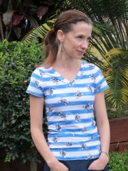 MariaDenmark Birgitte Basic T-shirt - short sleeved t-shirt