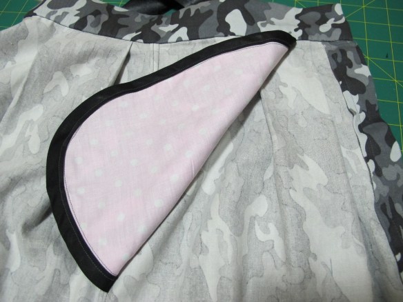 Megan Nielsen's Kelly Skirt in camo