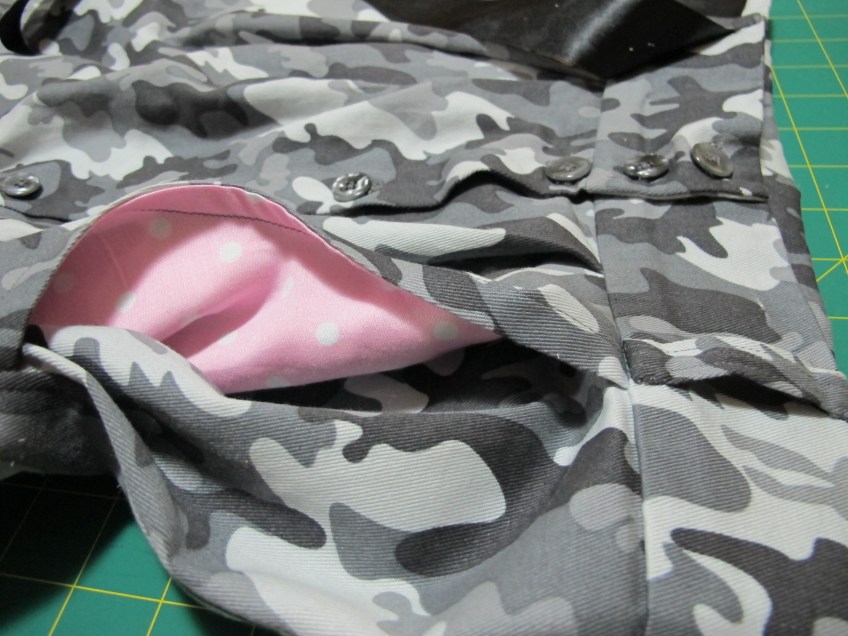 Megan Nielsen's Kelly Skirt in camo