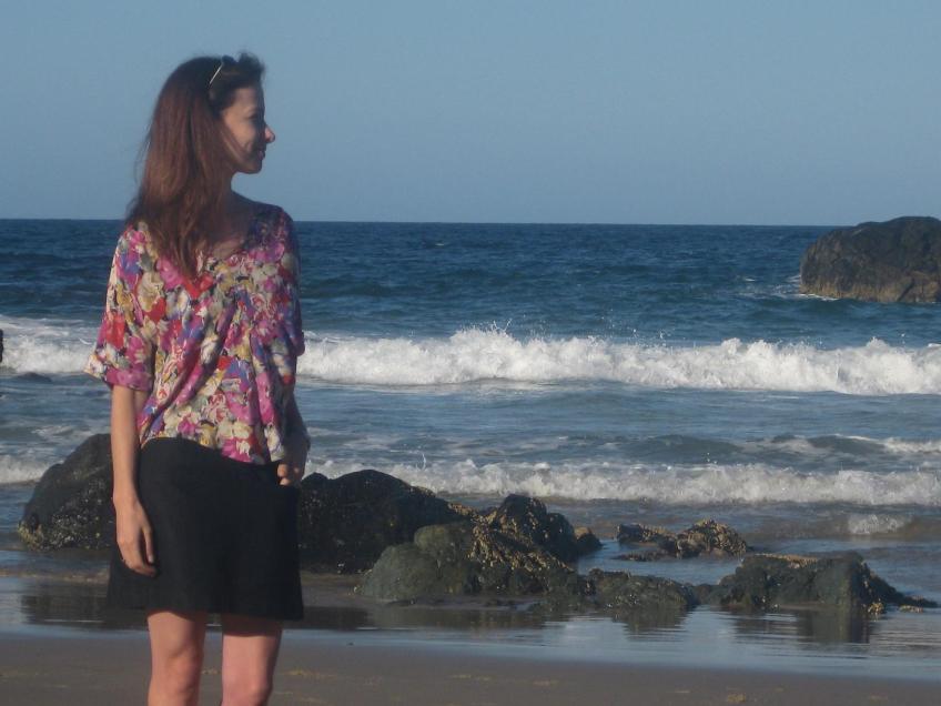 Vogue 1247 - on the beach