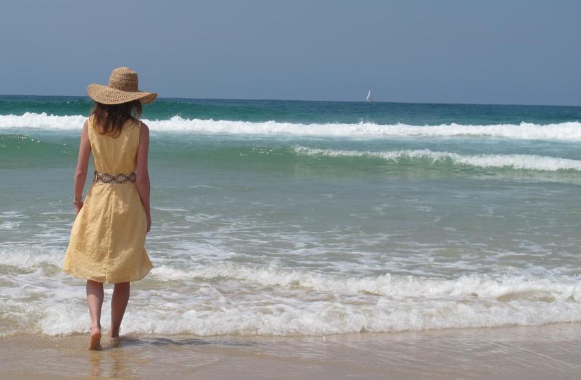 Colette Peony: back view