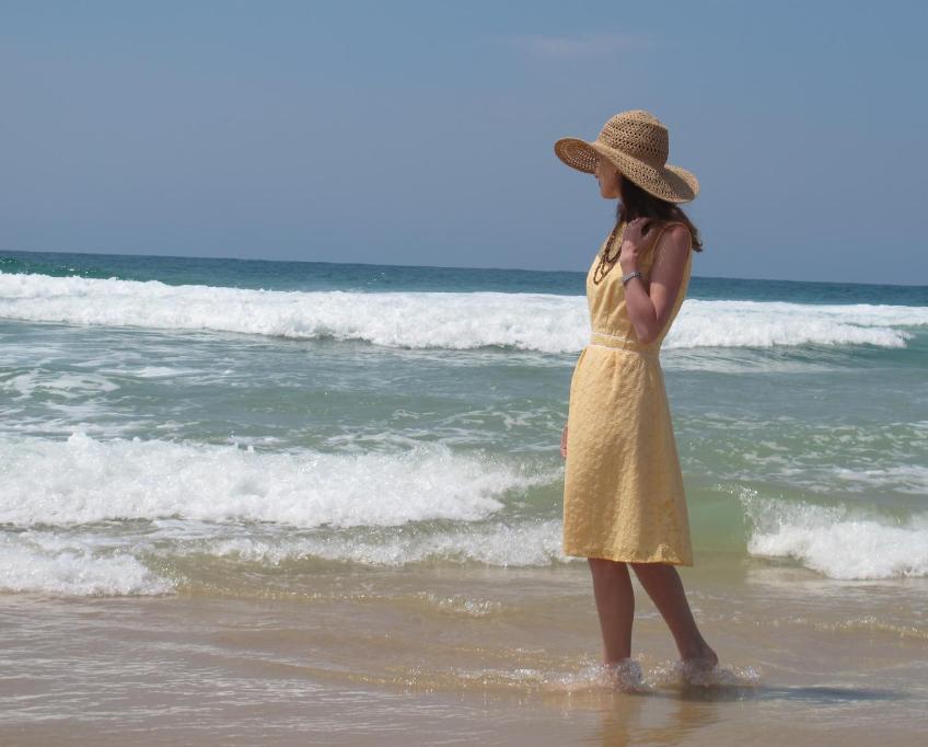 Colette Peony, a piped wiastband