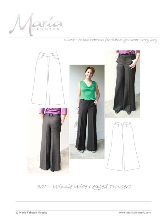 MariaDenmark 301 – Winnie Wide Legged Trousers