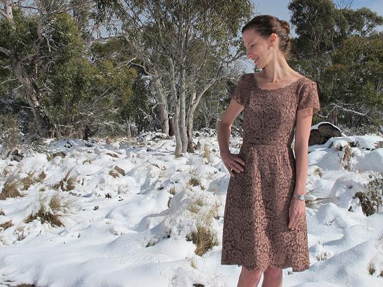 Happy Birthday Vintage Dress - front view