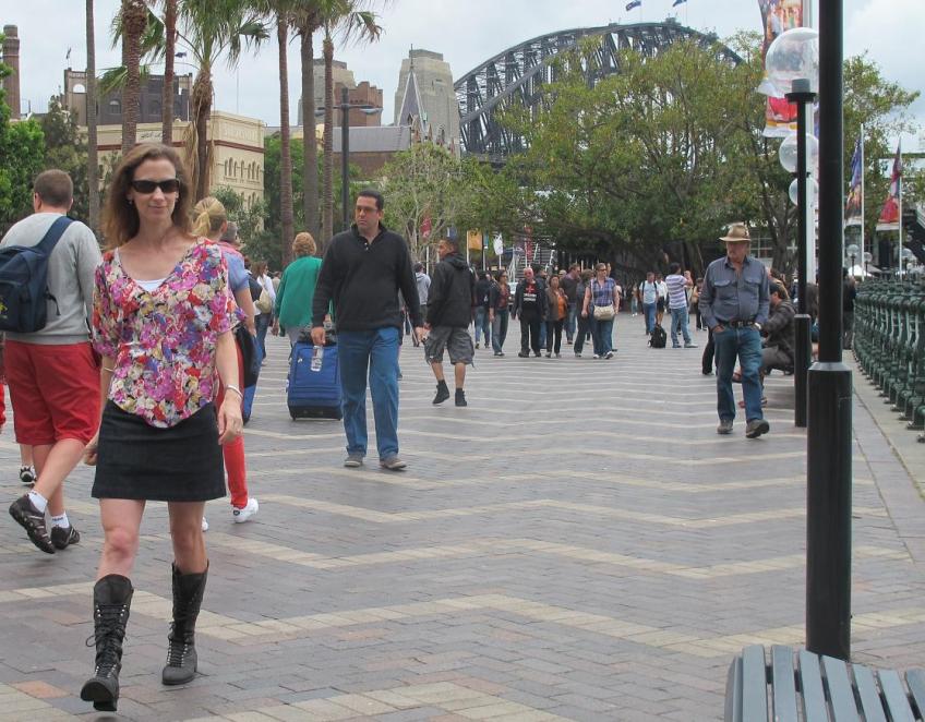 Vogue 1247 on apron day