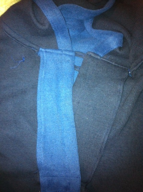 Vogue hoodie - all the guts - no glory