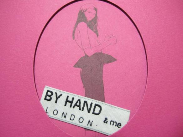 By Hand London label