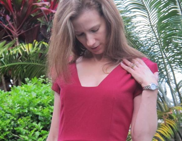 My Little Red Dress - gape!