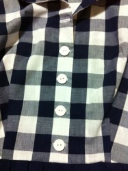 Vogue 8028 mash-up - shirt front