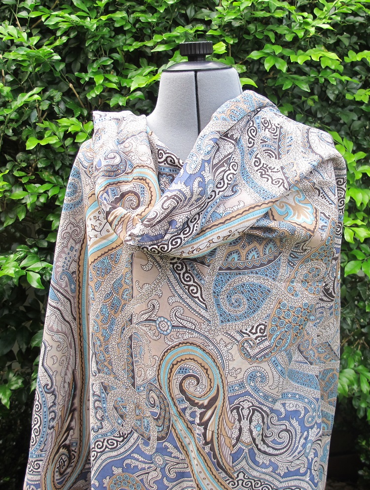 Silk Cotton Blue from Goldhawk Road