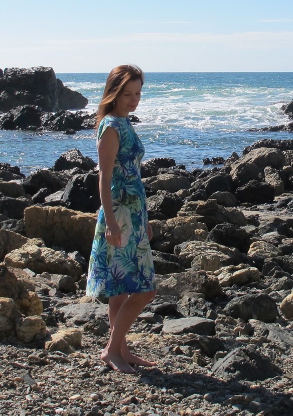 Anna Blue - side view