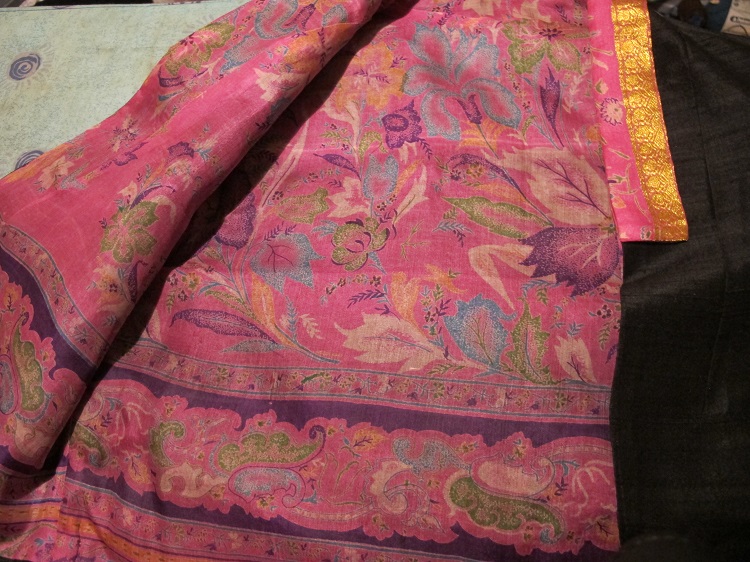 By Hand London - the sari lining.