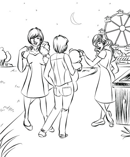  Mari of Disparate Disciplines 1401 Dandelion Sketch