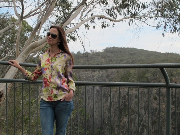 Not my favoutire shot - however it's slightly less windy and the shirt is sitting more 'normally'!