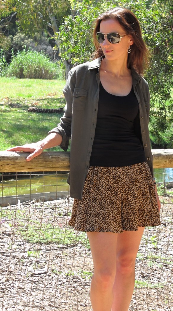 Tania Culottes and the less than inspiring real life cheetah - these big cats are seriously lazy.