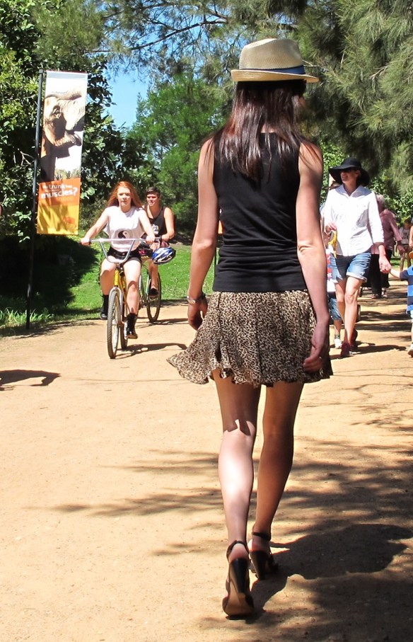 Tania Culottes back shot