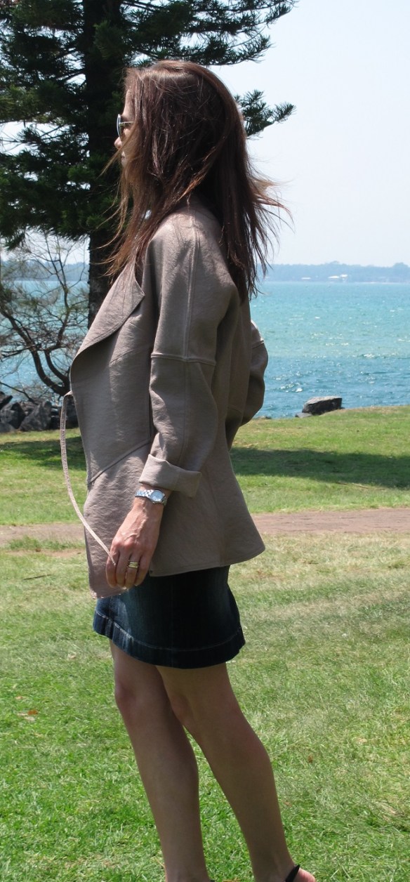 Burda 7401 - side view