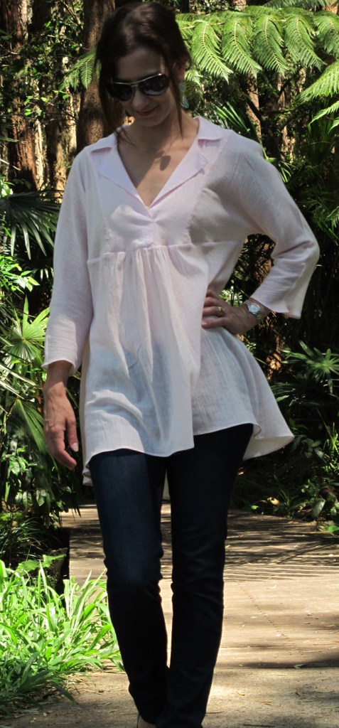 The Late Lunch Tunic when you actually want to go out and eat lunch...