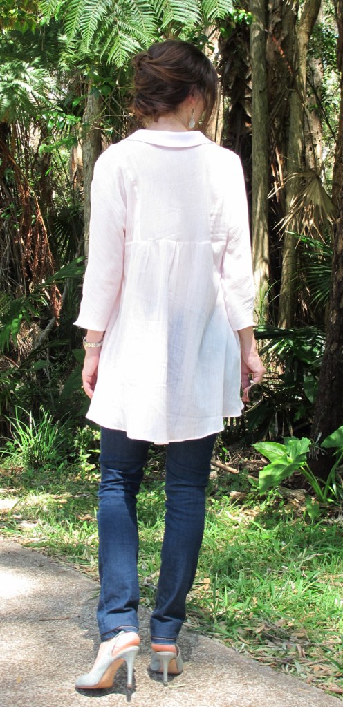 Liesl + Co Late Lunch Tunic - back view