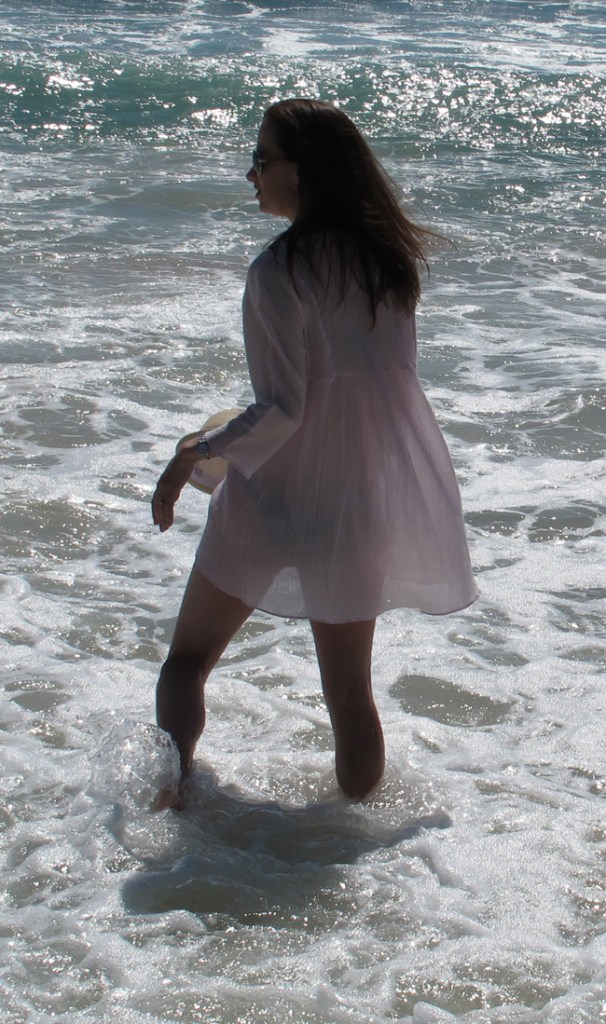 A great beach cover-up when you are sprinting after the dog and kids!