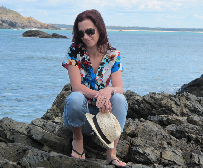 Liesl & Co Getaway Blouse