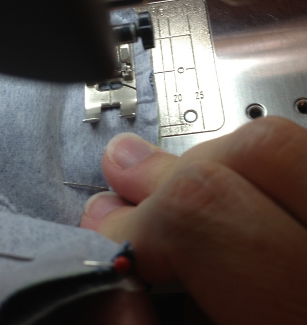 hats - sewing the curves