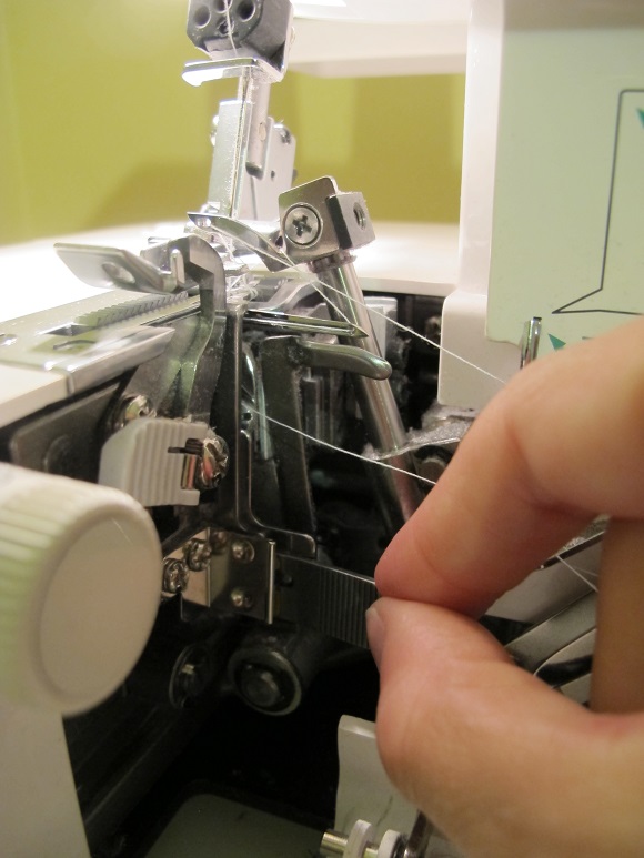 Just pull it out sideways...