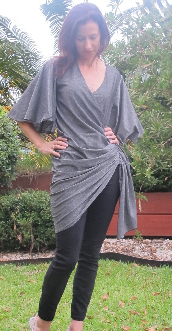 Drape Drape 3: No. 12. Draped Wrap Dress