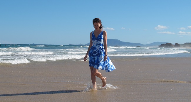 BY Hand London Flora Dress - wrap bodice version