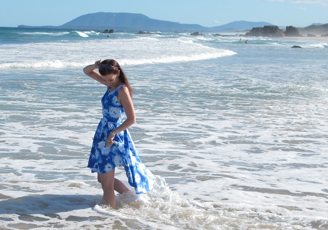 BY Hand London Flora Dress - wrap bodice version