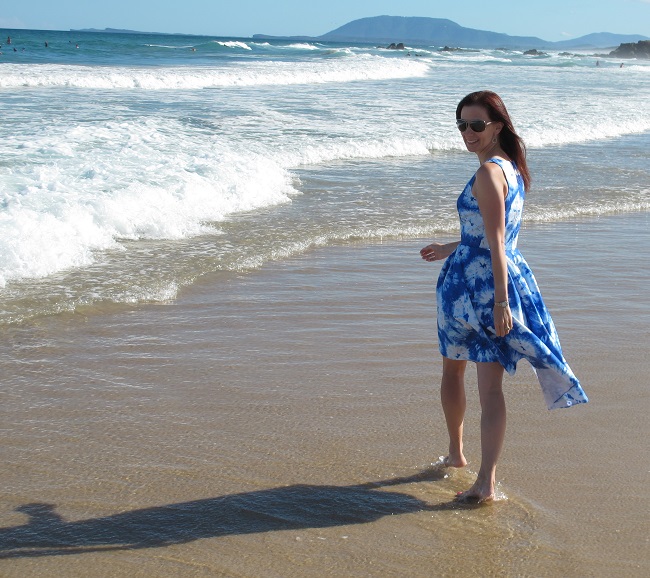 By Hand London Flora Dress - wrap bodice version