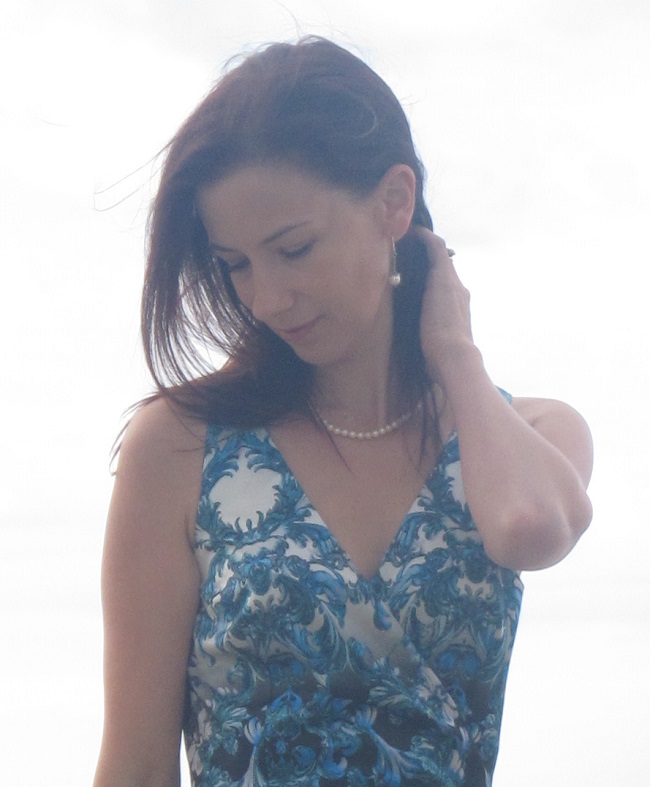 By Hand London Flora Dress - wrap bodice version