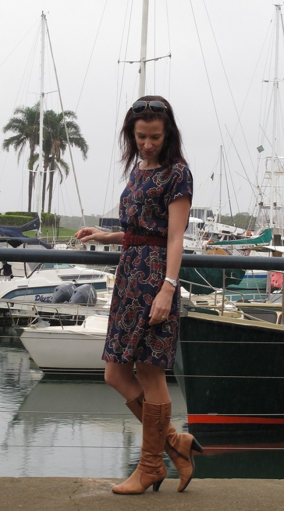 April Rhodes Staple Dress, side view