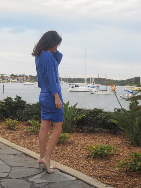 No. 7 from Drape Drape 2 - Batwing dress. Sewn by Sew Busy Lizzy from rayon knit from The Fabric Store, Sydney