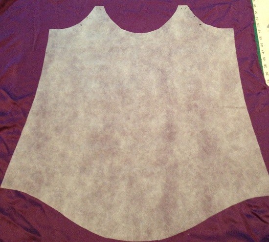 Flat Pattern pieces for sewing with silk - Mood Fabrics