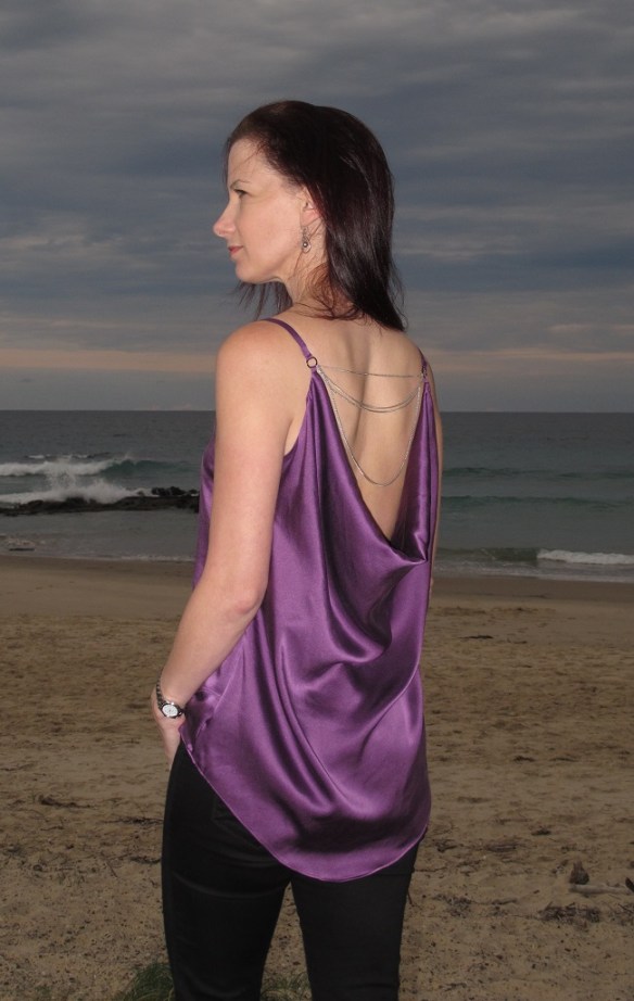 Simplicity 1424 in silk charmeuse