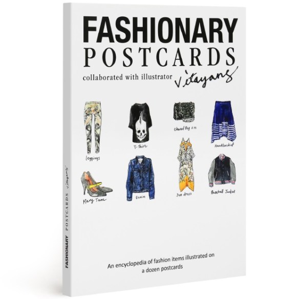 Fashionary Postcard Book