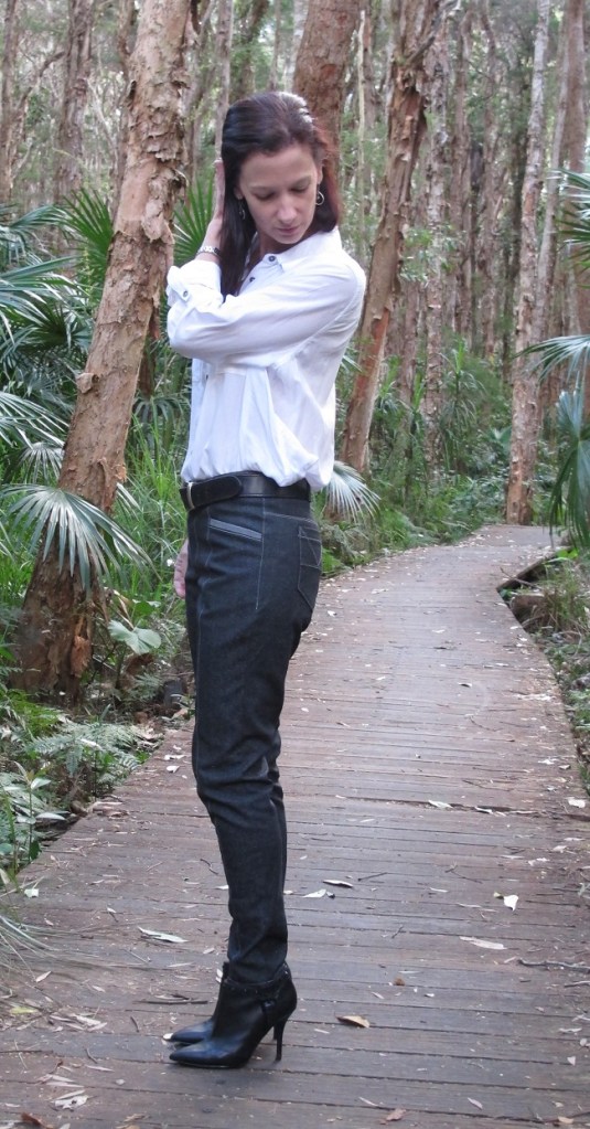 Named Patterns: Jamie Jeans. Side view