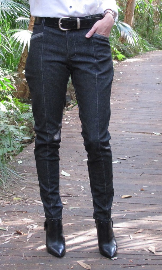 Named Patterns: Jamie Jeans. Front view