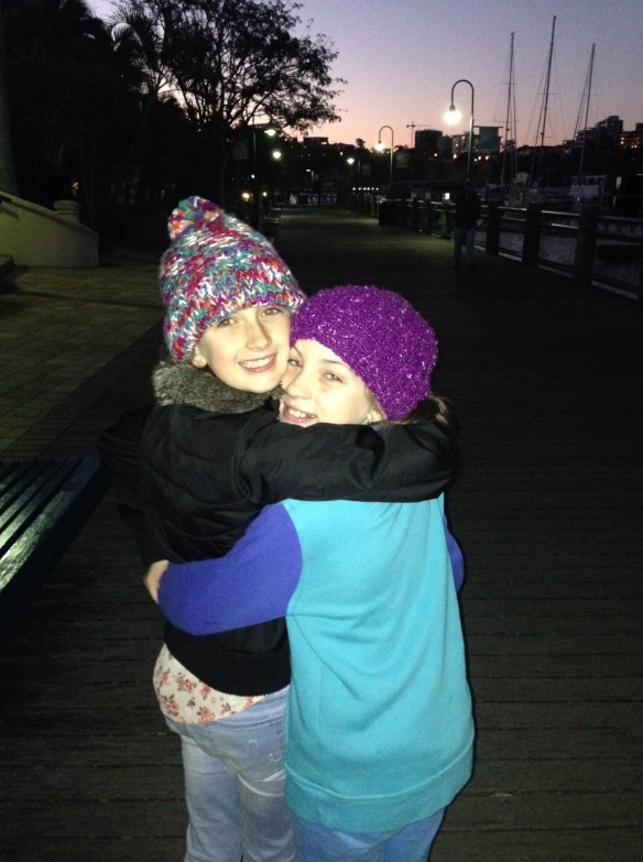 They loved our evening walks - there was lots of games and giggles.