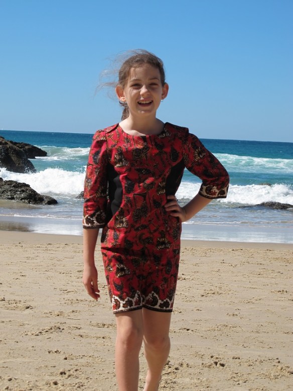 Sunki dress front view