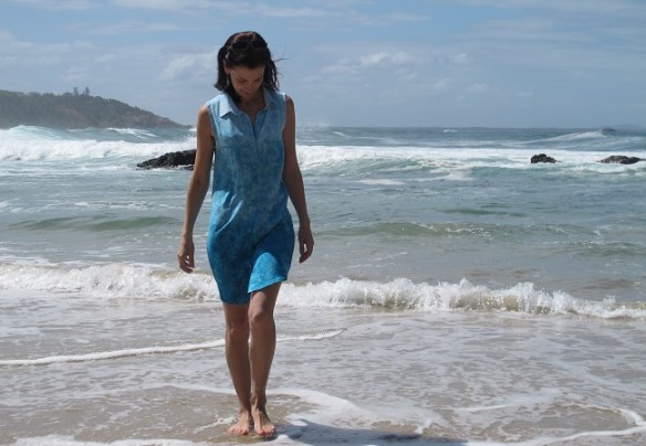 Grainline Alder, view A. Side view